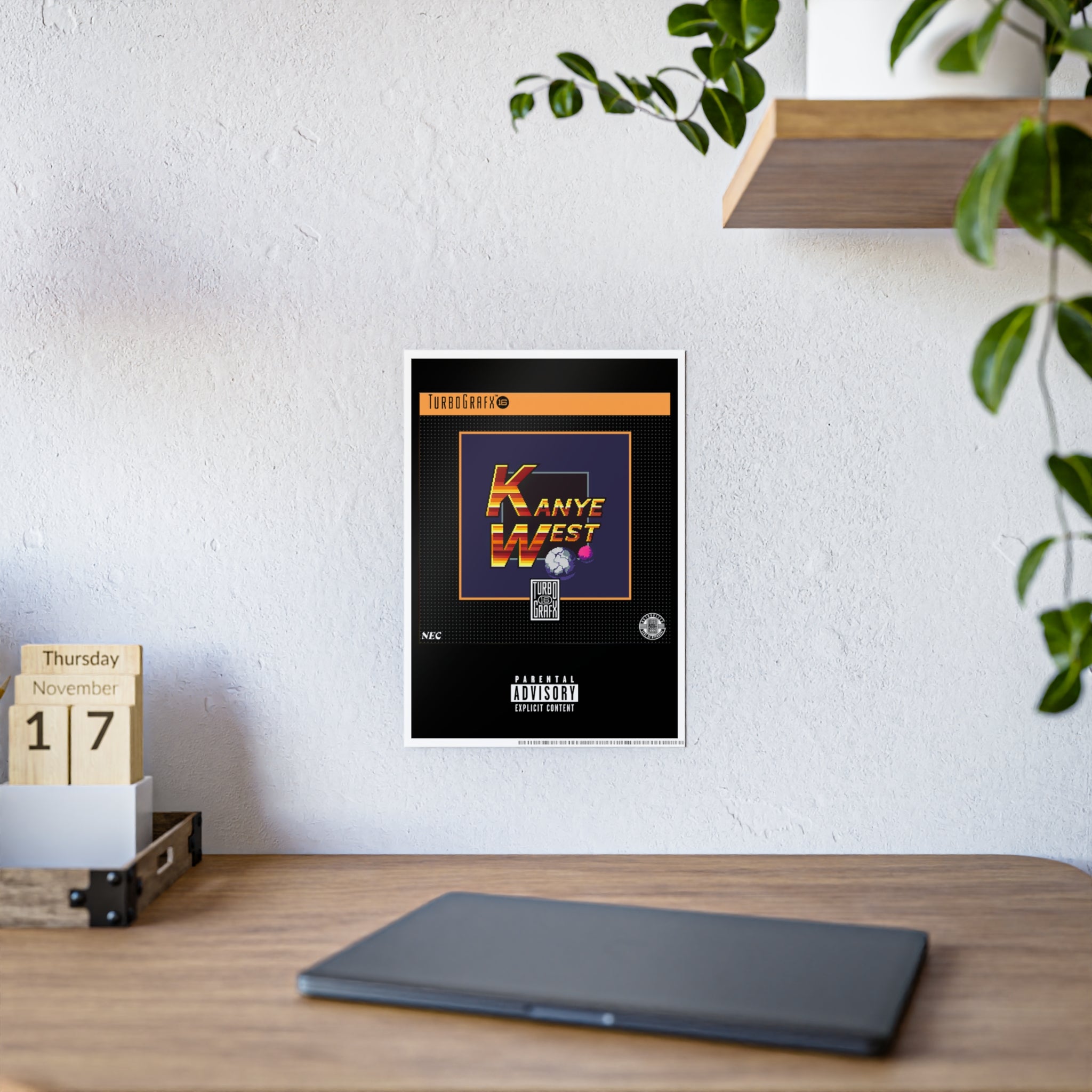 Turbografx Album Cover Gloss Poster
