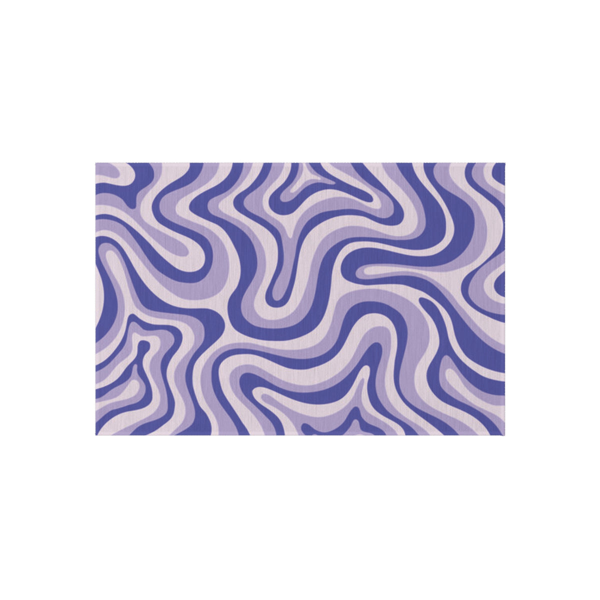 Purple Swirl Cat Scratch Rug