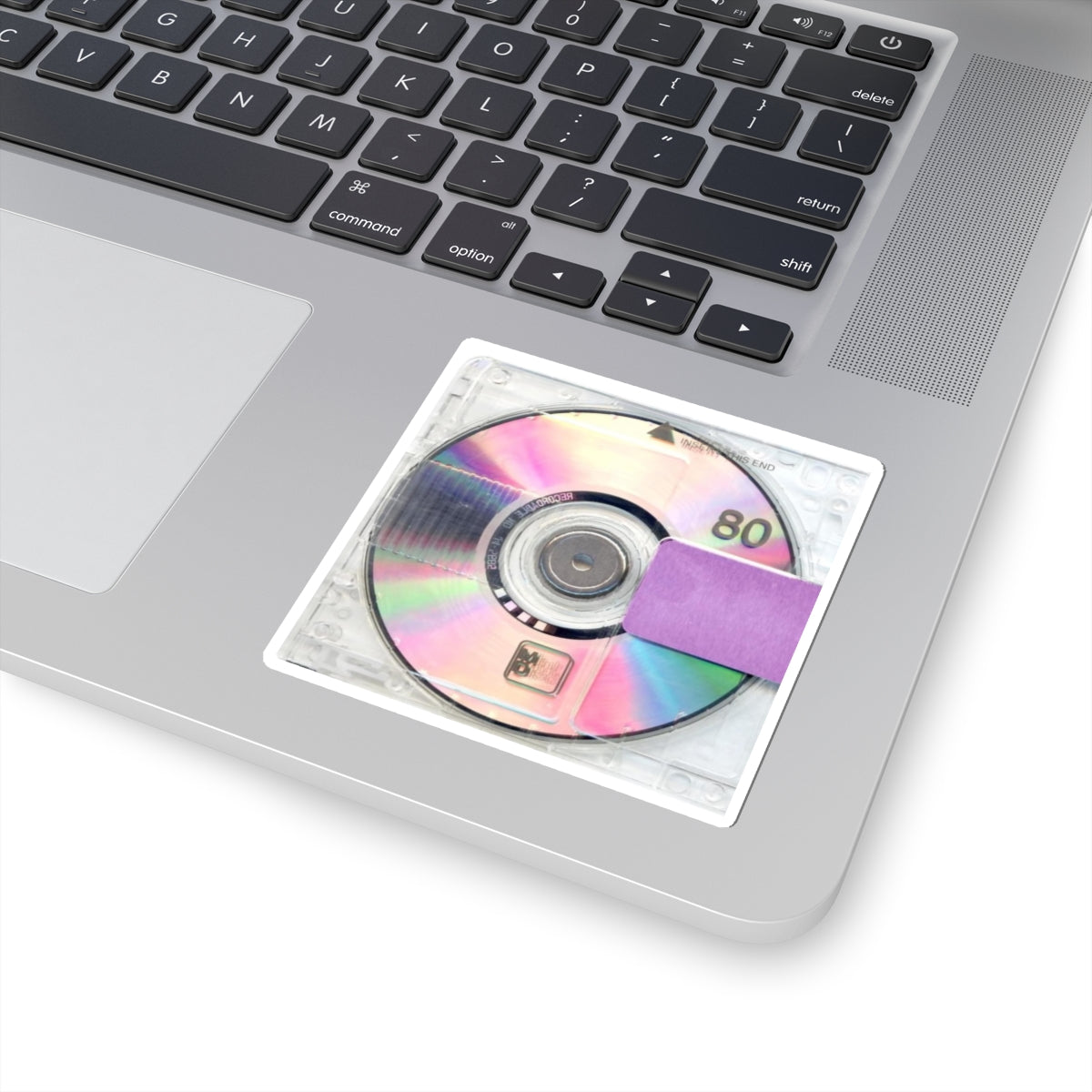 Yandhi album cover sticker — Holographic 80 Disc Kiss-Cut Laptop Decal