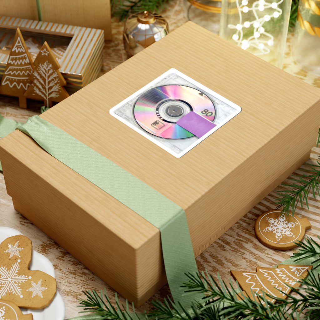 Yandhi album cover sticker — Holographic 80 Disc Kiss-Cut Laptop Decal
